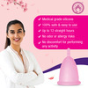 Mom & World Reusable Menstrual Cup For Women Odor And Rash Free No Leakage (Large) X Pack Of 2