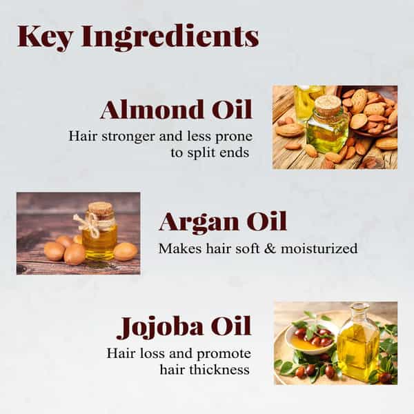 Shizen Keratin & Argan Hair Oil For Deep Nourishment Dry Damaged Hair & Scalp(100 Ml)