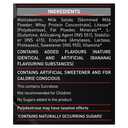 Muscleblaze Super Gainer Xxl | For Muscle Mass Gain (Banana | 5 Kg/ 11 Lb)