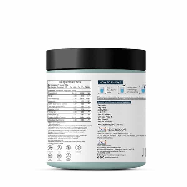 Miduty Matcha Tea - Mct Fat - Antioxidant - Coconut Milk Powder - Anti Aging - Weight Loss - 260G