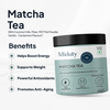 Miduty Matcha Tea - Mct Fat - Antioxidant - Coconut Milk Powder - Anti Aging - Weight Loss - 260G