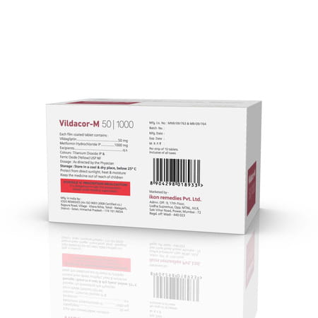 Vildacor-M 1000 Tablets