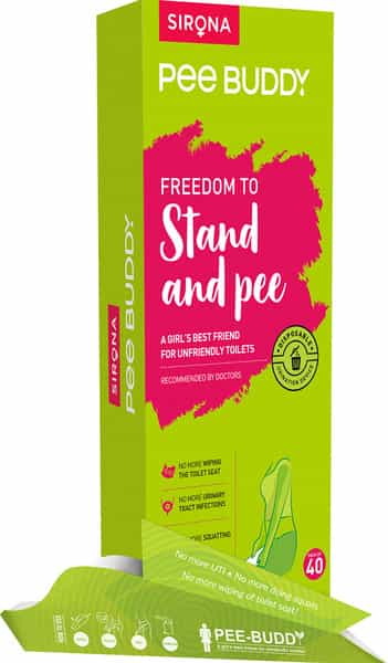 Peebuddy - Disposable Portable Female Urination Device For Women - 40 Funnels