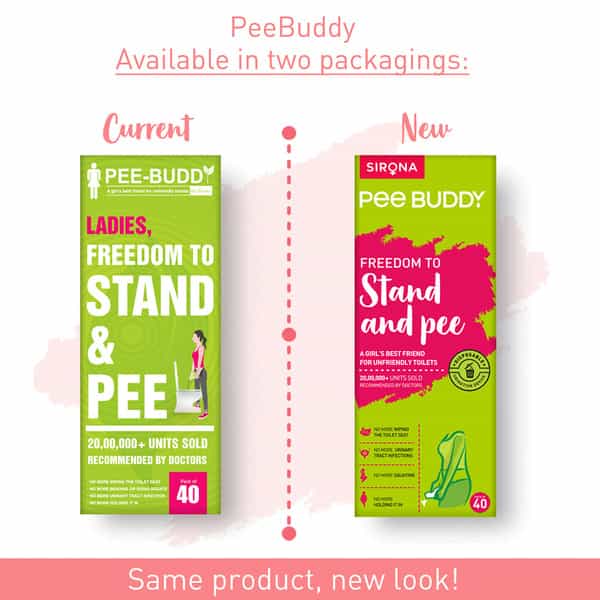 Peebuddy - Disposable Portable Female Urination Device For Women - 40 Funnels