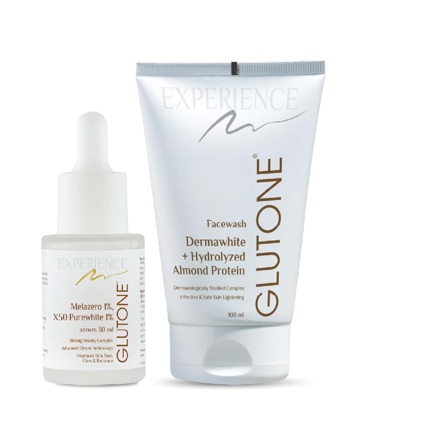 Glutone Skin Brightening And Glowing Facewash & Serum Combo 100ml + 30ml