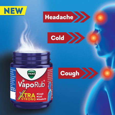 Vicks Vaporub Extra Strong Balm 10 Ml