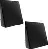 Frido Memory Foam Wedge Cushion|Complete Back Support |Improves Comfort & Posture (Pack Of 2)