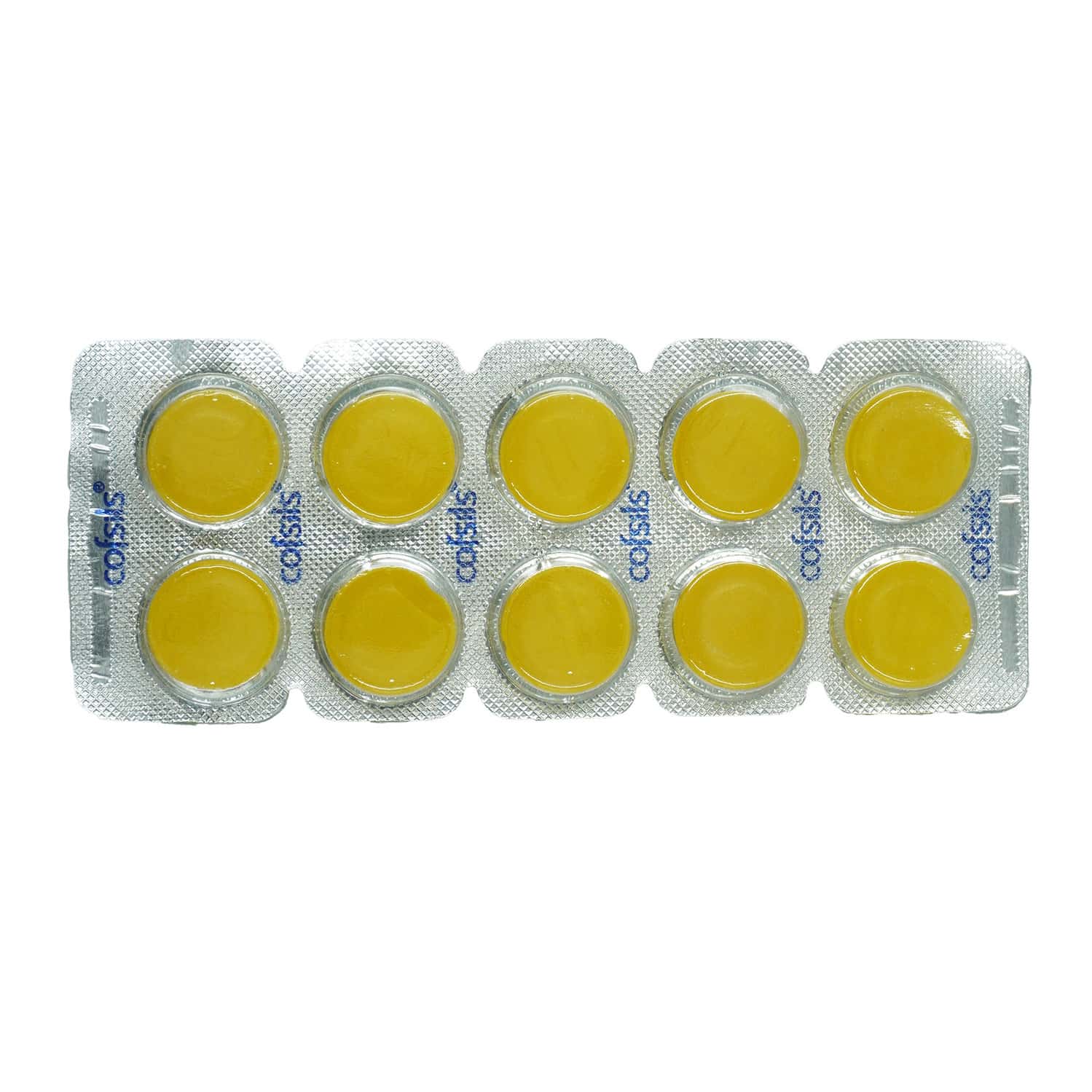 Cofsils Mulethi Strip Of 10 Lozenges