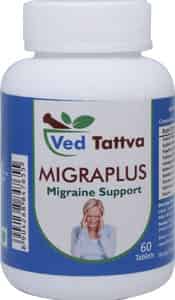 Ved Tattva Migra Plus 60 Tablets - Natural Supplement For Migraine Support