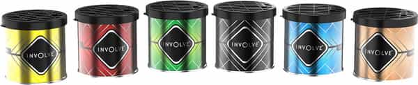Involve Gel Can Atlantis Air Freshener With Drivfresh - Oceanic Blue Gel Car Perfume - Itg03