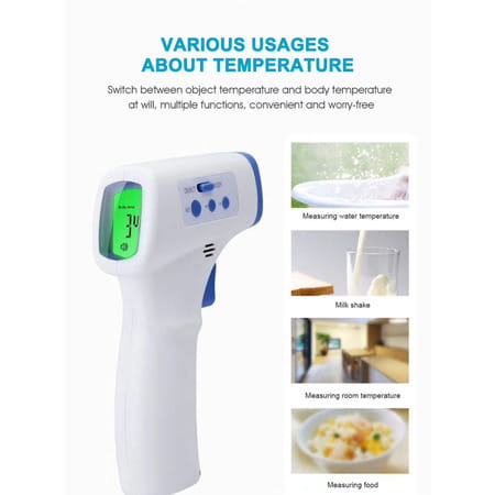 Sahyog Wellness Multi Function Non-Contact Infrared Thermometer With 1 Second Quick Measurement
