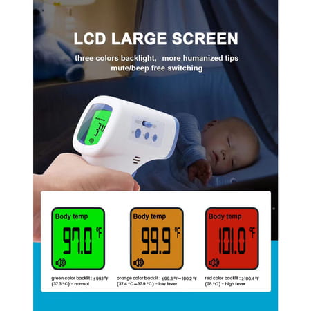 Sahyog Wellness Multi Function Non-Contact Infrared Thermometer With 1 Second Quick Measurement