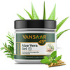 Vansaar 45+ Pure Aloe Vera Gel 500G For Face | Skin & Hair | Enriched Withashwagandha & Tea Tree Oil