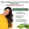 Vansaar 45+ Pure Aloe Vera Gel 500G For Face | Skin & Hair | Enriched Withashwagandha & Tea Tree Oil