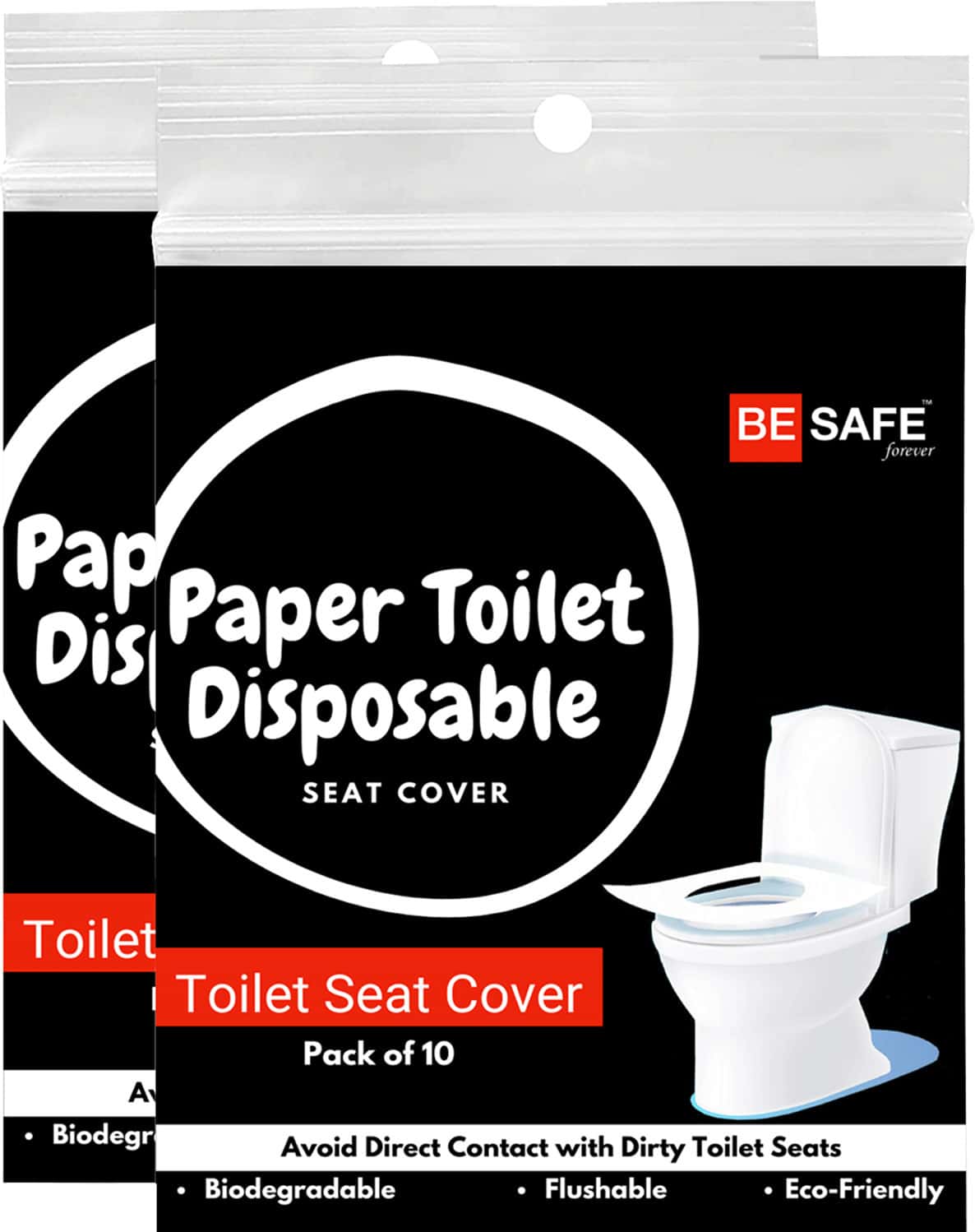 Buy BESAFE FOREVER DISPOSABLE PAPER TOILET SEAT COVER 20 SHEETS BLUE