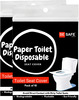 Besafe Forever Disposable Paper Toilet Seat Cover 20 Sheets Black