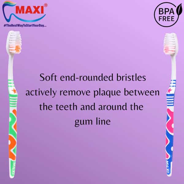 Maxi Zebra Toothbrush (Buy 1 Get 1 Free)