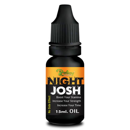 Night Josh Herbal Oil For Helps To Wellness | | Improves Energy Oil (15 Ml) 100% Natural