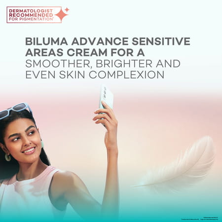 Biluma Advance Cream For Sensitive Areas - 25 Gm