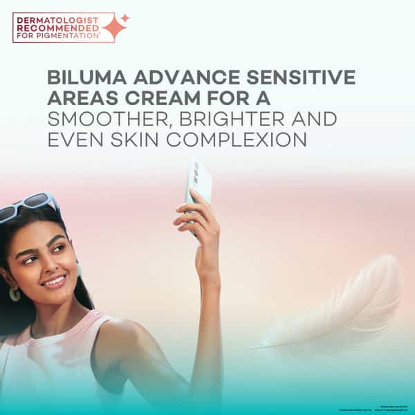 Biluma Advance Cream For Sensitive Areas - 25 Gm