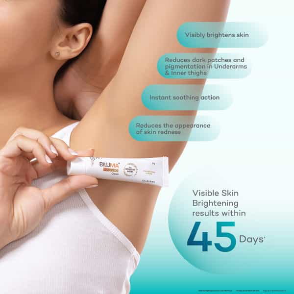 Biluma Advance Cream For Sensitive Areas - 25 Gm