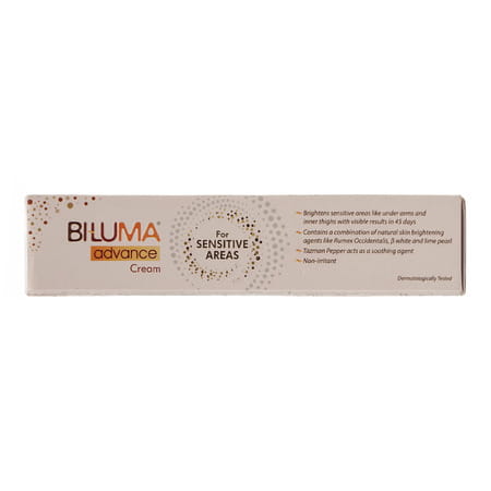 Biluma Advance Cream For Sensitive Areas - 25 Gm