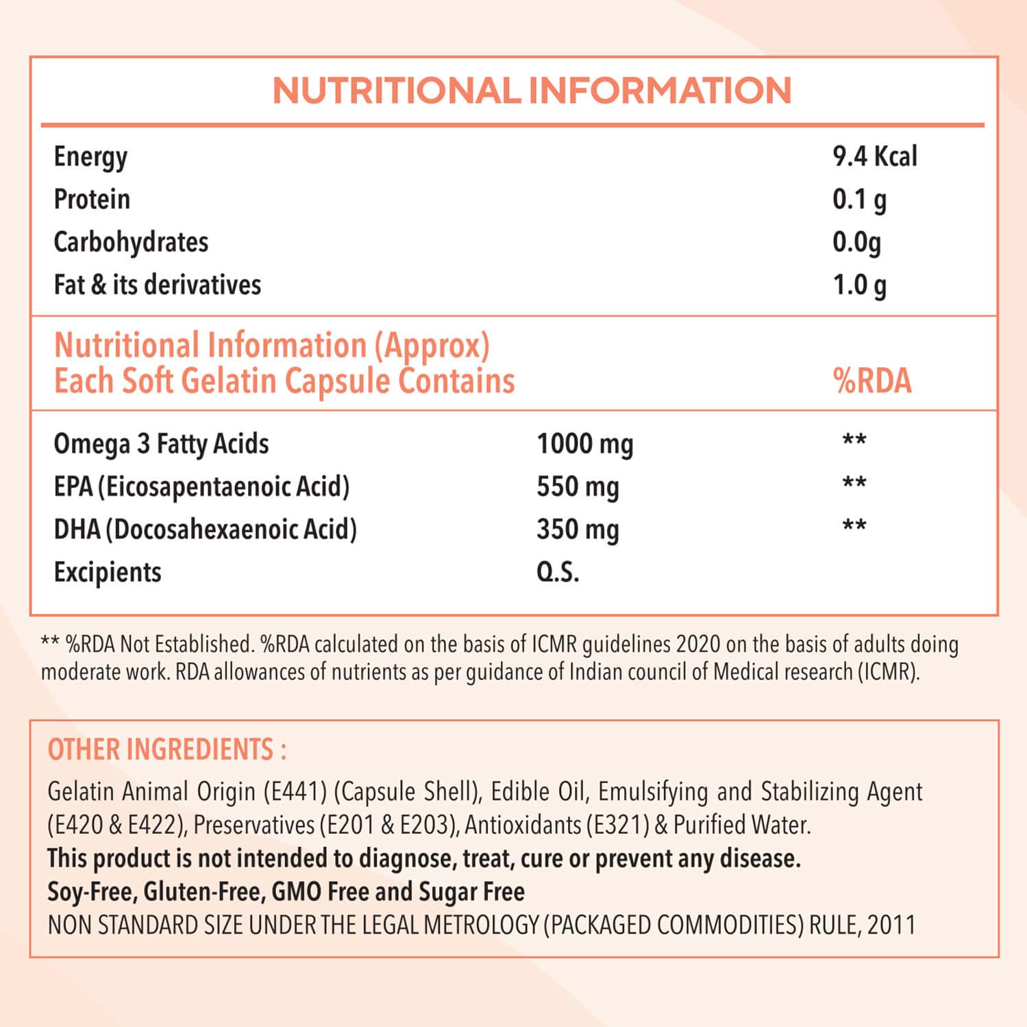 Buy ZINGAVITA TRIPLE STRENGTH OMEGA 3 FISH OIL FOR HEART JOINTS & EYE