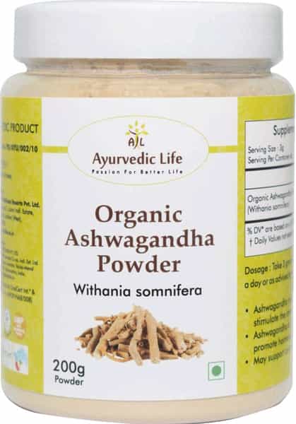 Al-Ayurvedic Life Ashwagandha Powder 200Gms Pack Of 4
