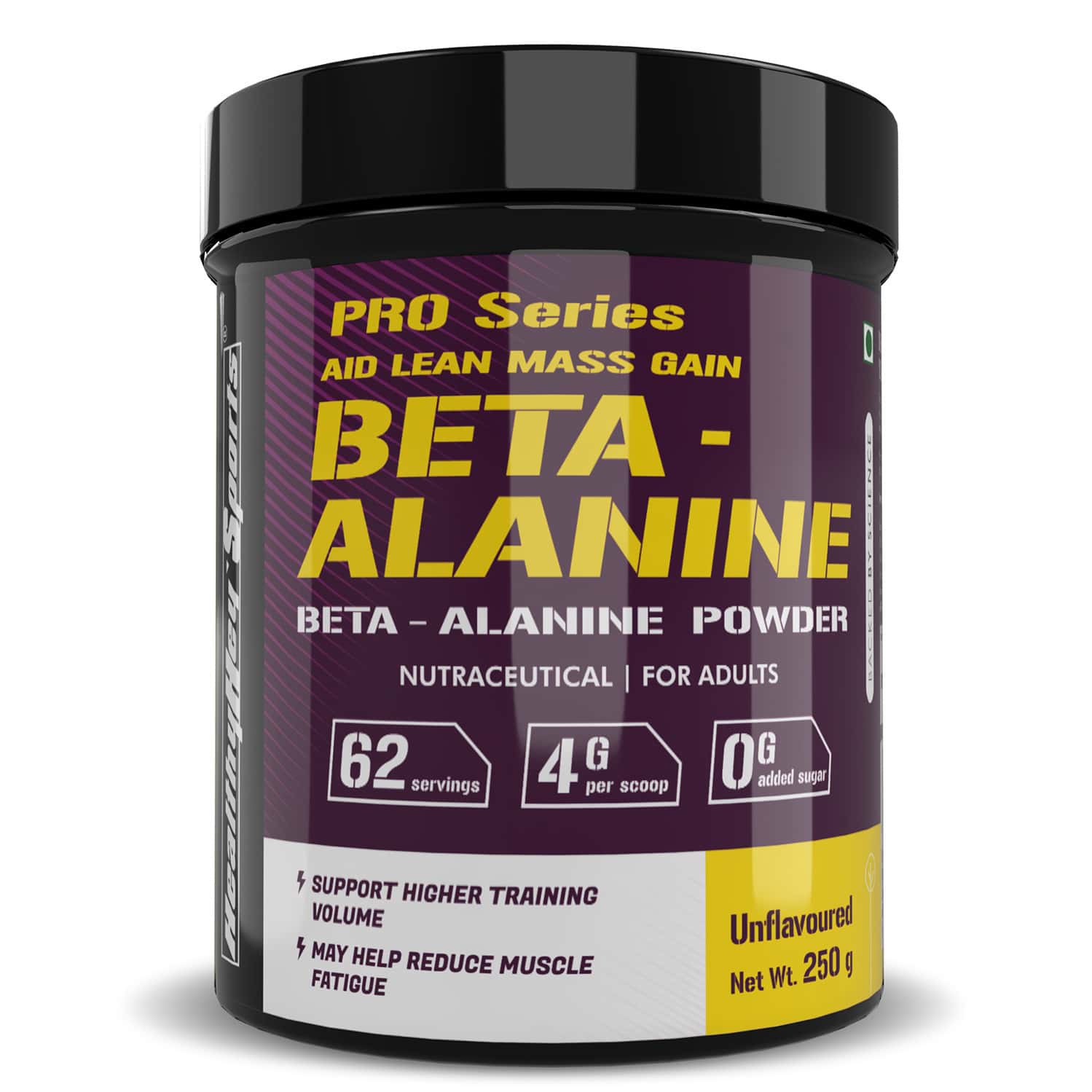 Healthyhey Sports - Beta-alanine Powder For Endurance - 250 Gram
