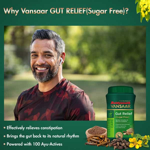 Vansaar Gut Relief - Sugarfree - 200G