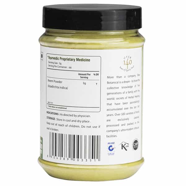 Bixa Botanical Neem Leaf Powder | For Healthy Skin(200G)