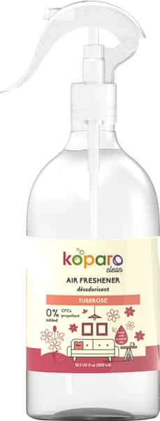 Koparo Clean Natural Air Freshener Tuberose | No Chemical | No Parabens 300 Ml