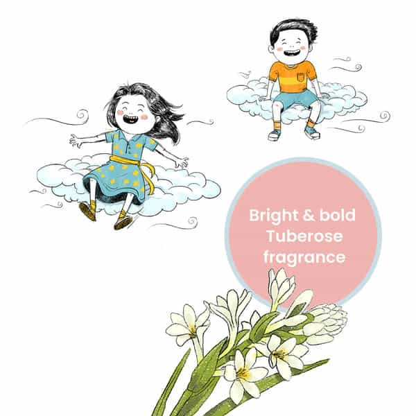 Koparo Clean Natural Air Freshener Tuberose | No Chemical | No Parabens 300 Ml