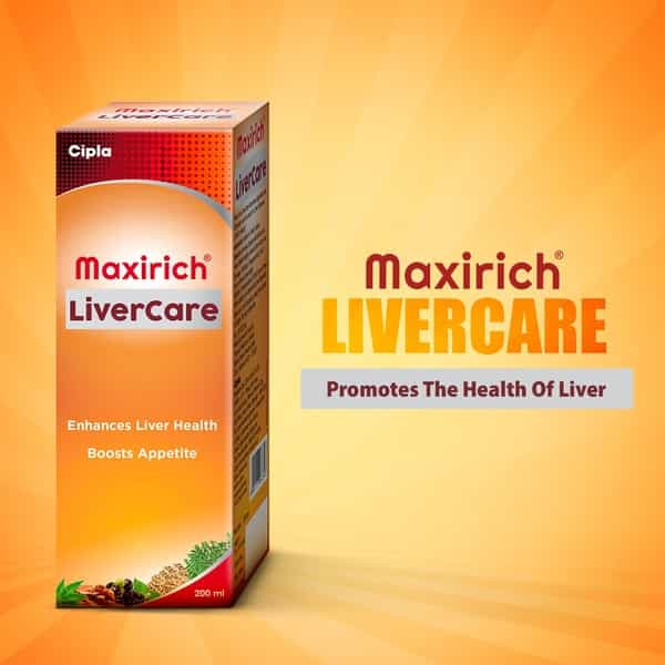 Maxirich Livercare Syrup 200Ml