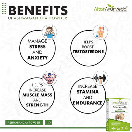 Attar Ayurveda Ashwagandha Powder (250G)