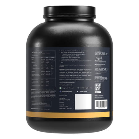 Nutrabay Gold 100% Whey Protein Concentrate Rich Chocolate Creme - 2kg