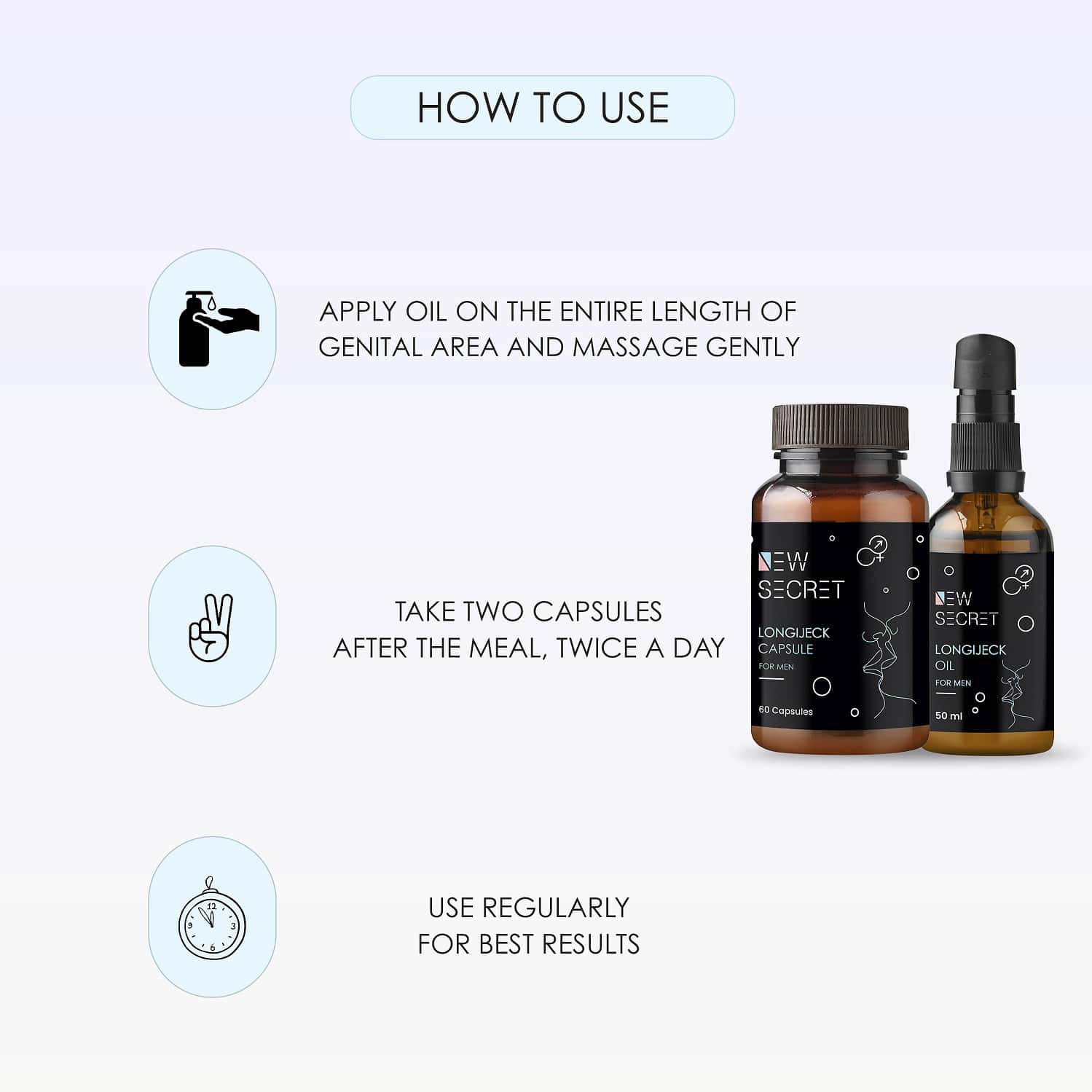 Buy LONGIJECK COMBO FOR LONG LASTING IN BED Online & Get Upto 60 OFF