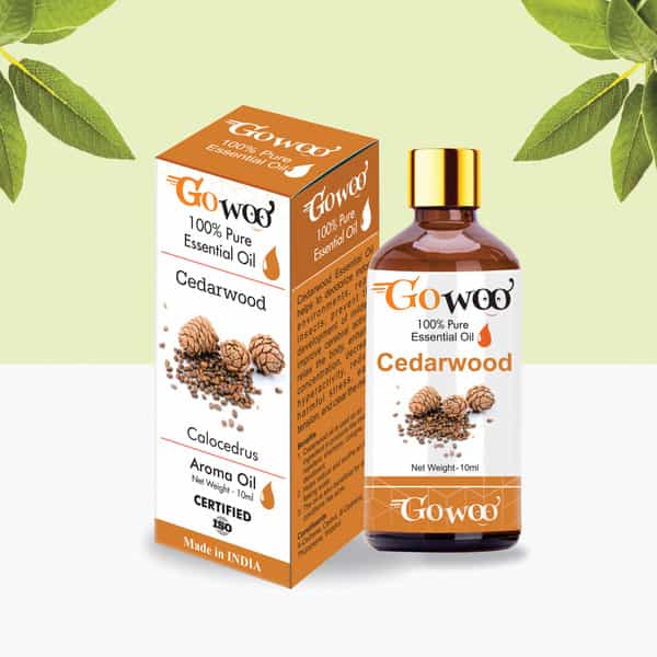 Pack Of 2 Cedarwood Essential Oil & Pumpkin Seed Carrier Oil - 100% Pure & Natural Therapeutic Grade