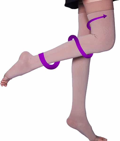 Sorgen Royale Soft Class Ii Varicose Veins Stockings Thigh Length (Xl)