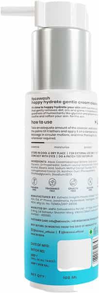 Make O Happy Hydrate Gentle Cream Cleanser 100 Ml