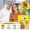 Kare In Overnight Adult Diapers Medium Waist Size 76-114 Cm (30- 45) Tape Style Leak Proof 10 Count