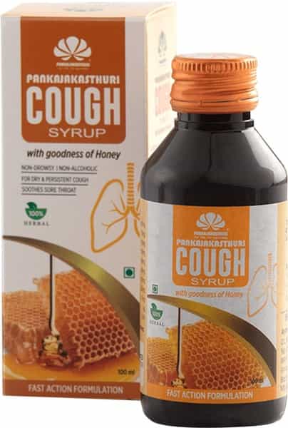 Pankajakasthuri Honey Cough Syrup 100 Ml