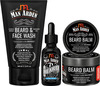 Man Arden Beard And Face Grooming Combo -Beard And Face Wash + Beard Oil + Beard Balm