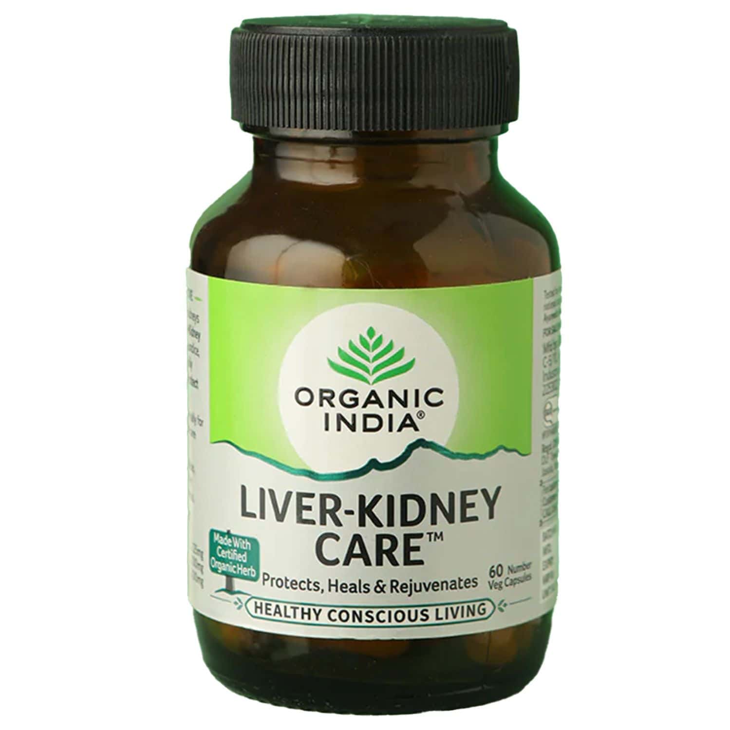 ORGANIC INDIA LIVER KIDNEY CARE - 60 CAPSULES