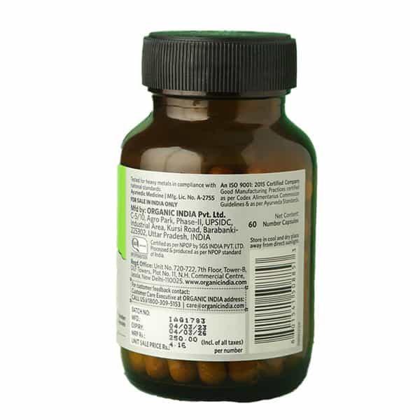 Organic India Liver Kidney Care - 60 Capsules