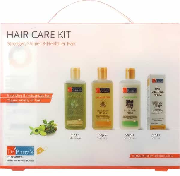 Dr Batra's Hair Care Kit Stronger Shinier & Healthier Hair - 725 Ml
