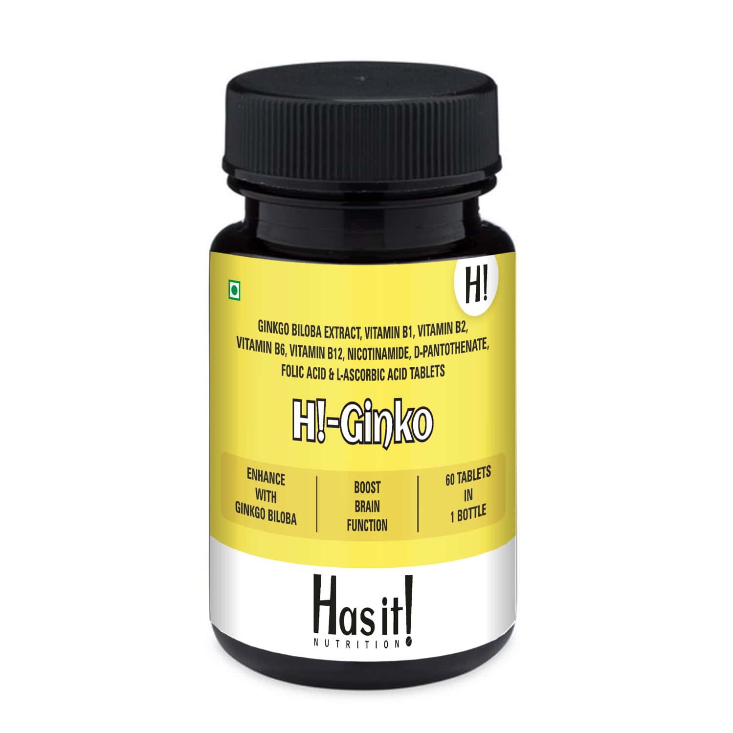 Has It Ginko Hi | Ginkgo Biloba | Pack Of 60 Tablets