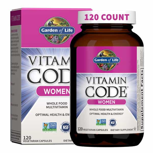 Garden Of Life Vitamin Code Women Multivitamin | 120 Capsules