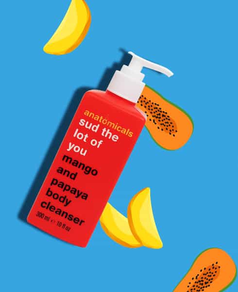 Anatomicals Mango And Papaya Cleanser - 300 Ml
