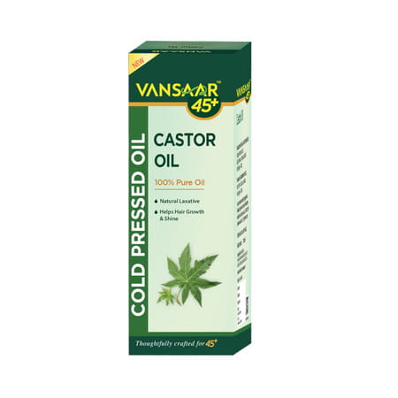 Vansaar 45+ Castor Oil 100 Ml